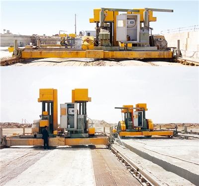 HKZS1600/1800/2000/2200/2500 双机头石材矿山组合锯机